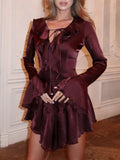 Avery Long Sleeve Mini Dress