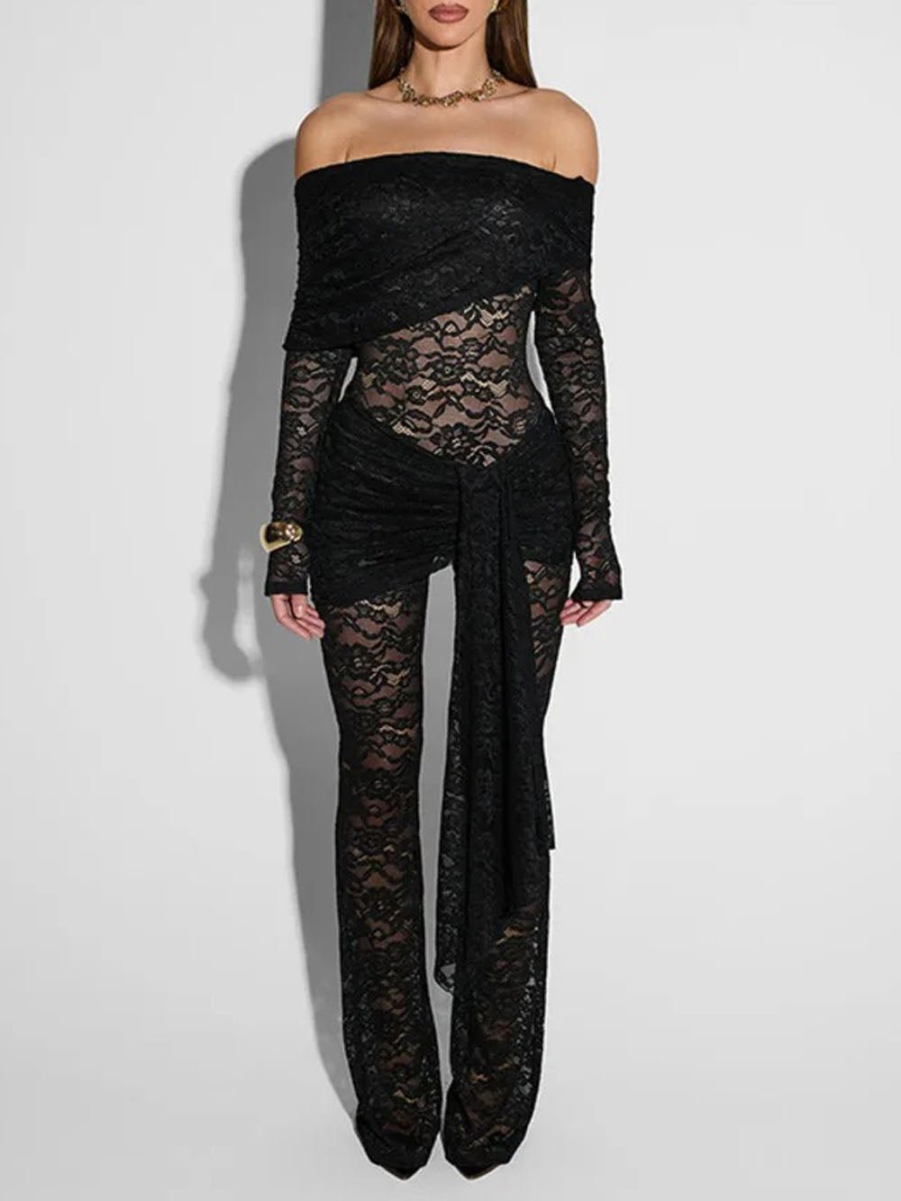 fashion bodycon maxi dress jumpsuit Amazon.com: VOIKERDR Sexy Outfit for Women See Through One Piece Mesh Jumpsuit Long Sleeve Bodycon Jumpsuit Casual : Clothing, Shoes & Jewelry