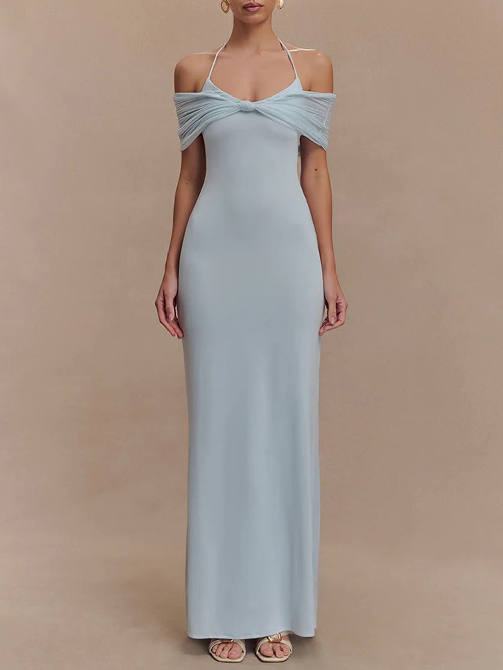 Juliet Sleeveless Maxi Dress Blue / M Juliet Sleeveless Maxi Dress Blue / M