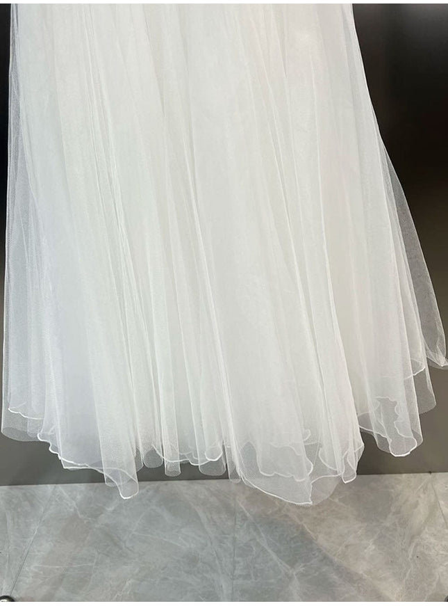 Monica Mesh Belt Skirt