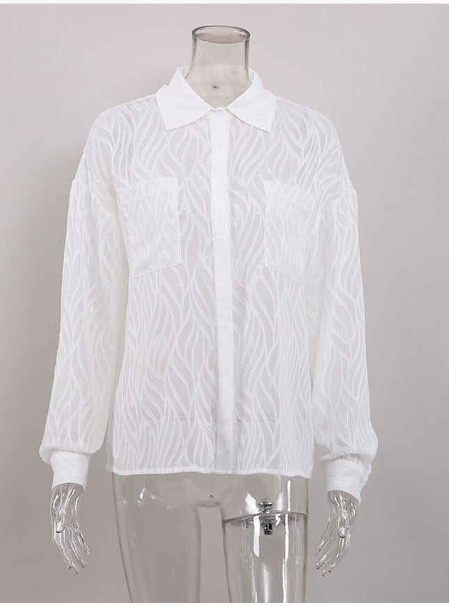 Adaline Pocket Button Tunic Top