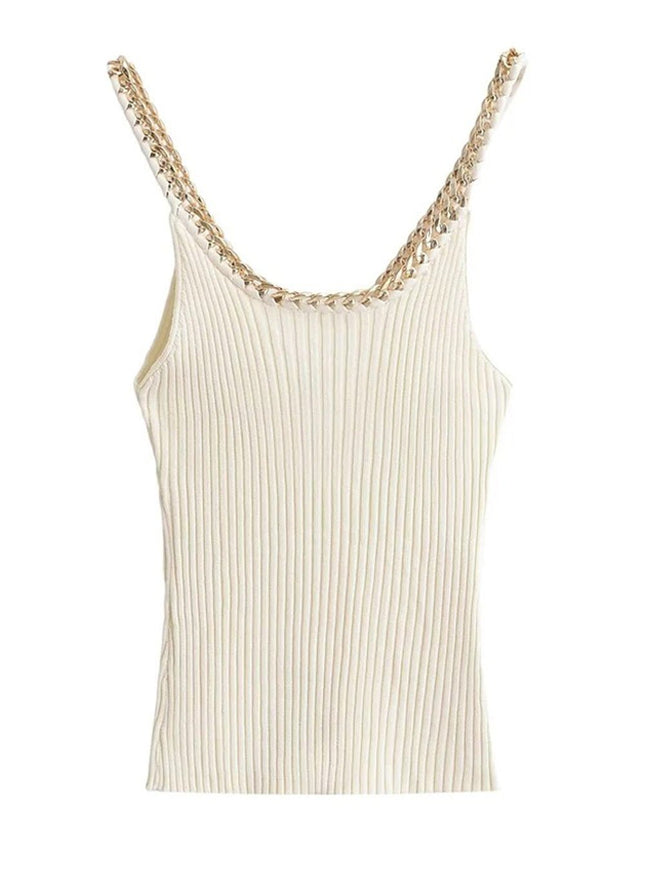 Aadison Thin Straps Tank Top - Fashion Pov