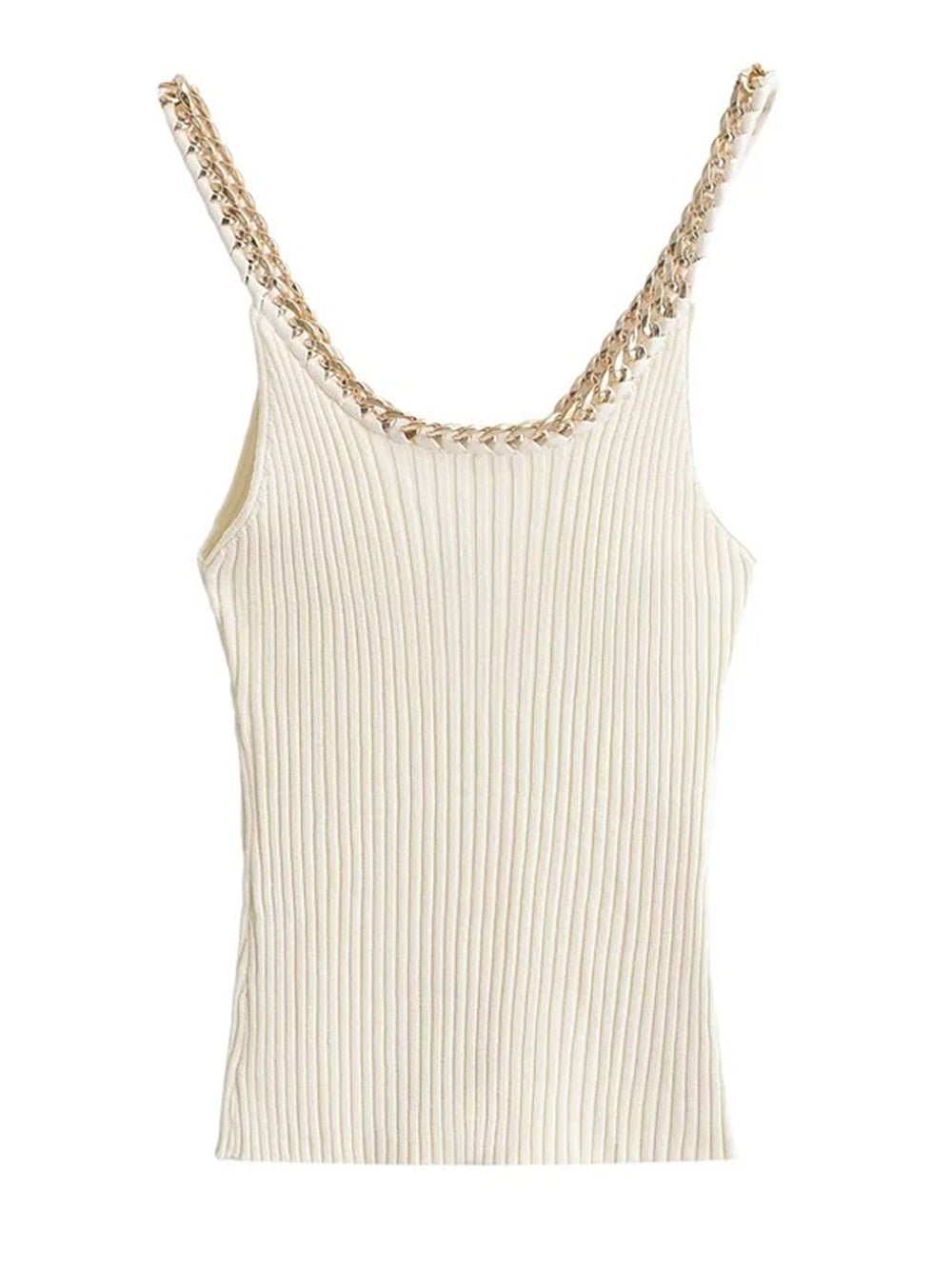 Aadison Thin Straps Tank Top - Fashion Pov