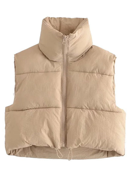 Aadri Sleeveless Chic Vest Top - Fashion Pov