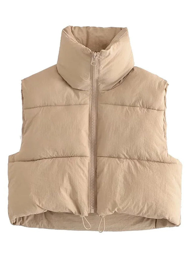 Aadri Sleeveless Chic Vest Top - Fashion Pov