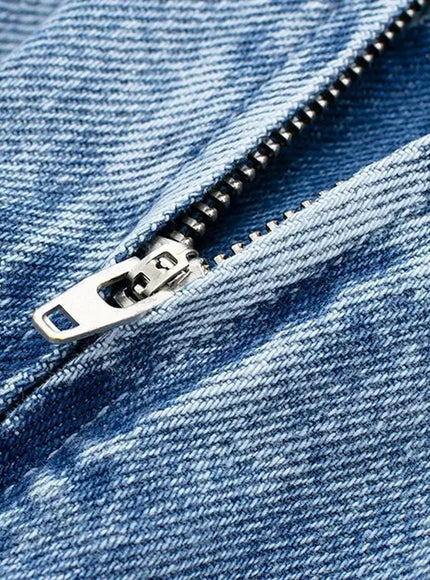 Aamilah Denim Mini Skirt - Fashion Pov