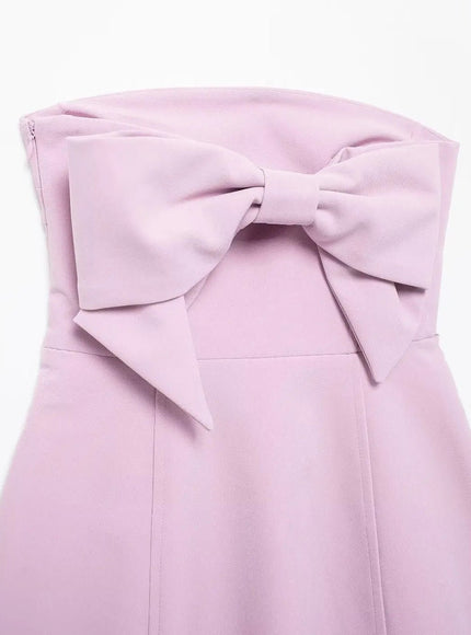 Aayra Sleeveless Backless Mini Dress - Fashion Pov