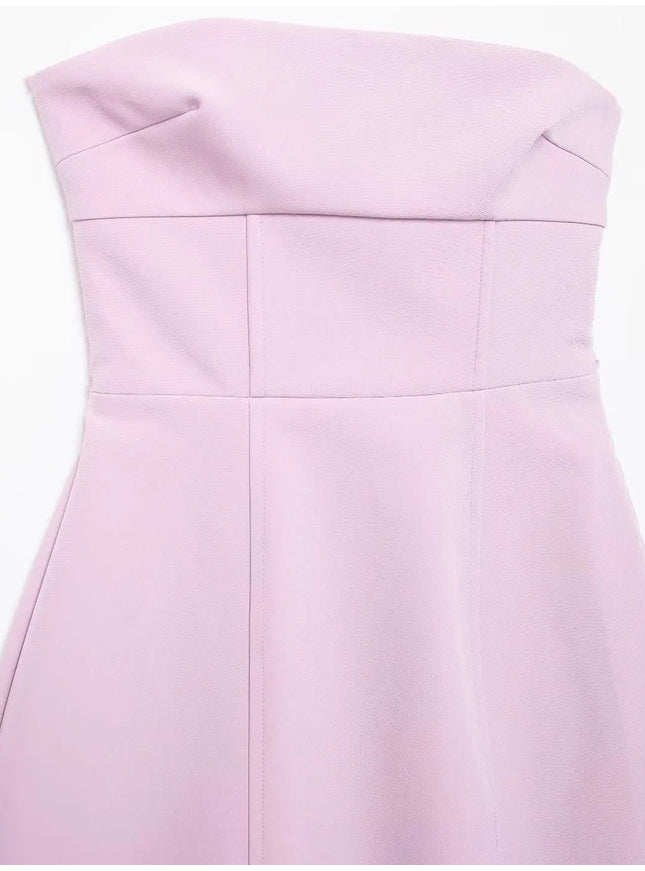Aayra Sleeveless Backless Mini Dress - Fashion Pov