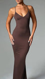 Abbey Backless Sleeveless Maxi Dress - Fashion Pov