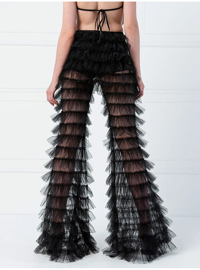 Abby Folds Flare Pant - Fashion Pov