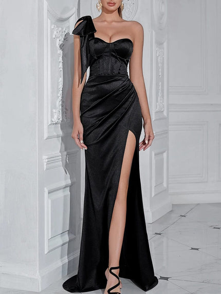 Abby Split Maxi Dress - Fashion Pov