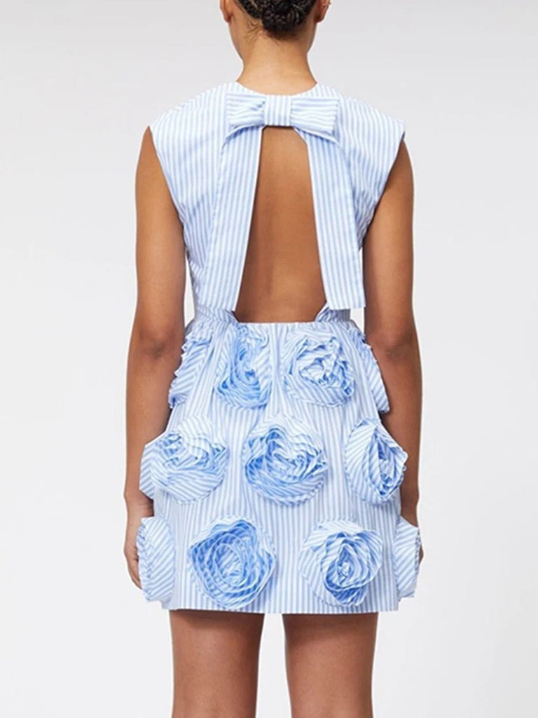 Abigail Sleeveless Mini Dress - Fashion Pov