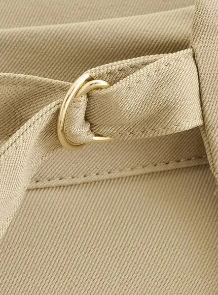Achanti Buckled Strap Trouser - Fashion Pov