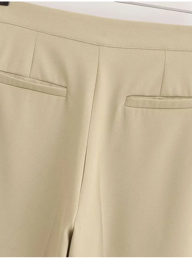 Achanti Buckled Strap Trouser - Fashion Pov
