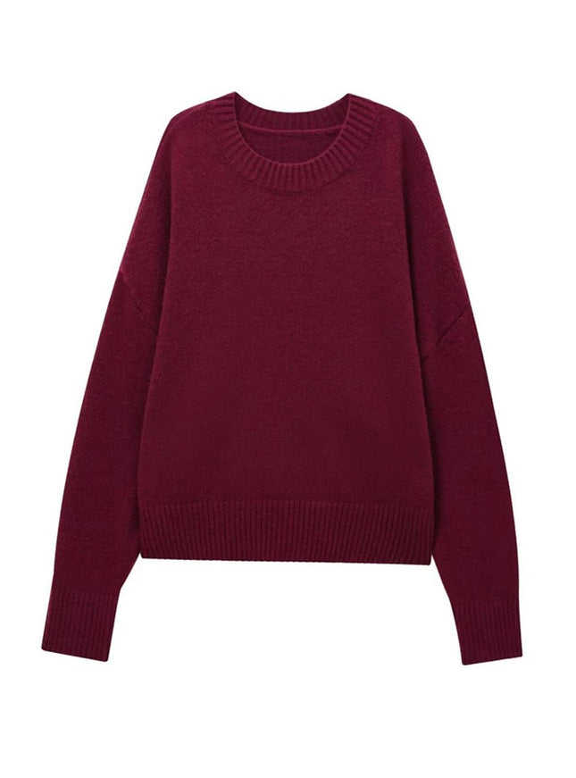 Adalaya Oversized Knit Sweater - Fashion Pov