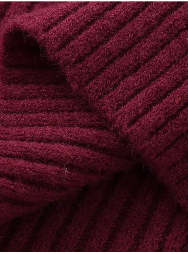 Adalaya Oversized Knit Sweater - Fashion Pov
