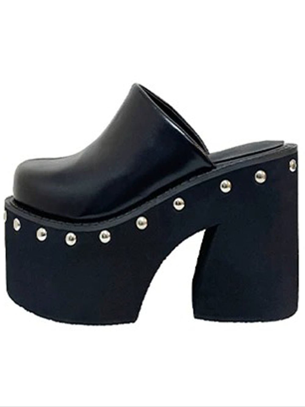 Adalyn Thick High Heel Shoe - Fashion Pov