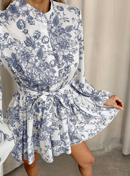 Adalynn Floral Mini Dress - Fashion Pov