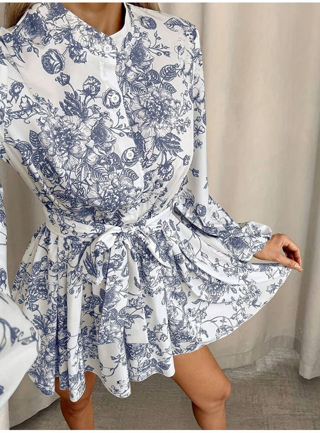 Adalynn Floral Mini Dress - Fashion Pov