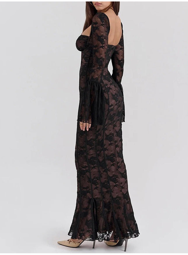 Addilyn Backless Bodycon Maxi Dress - Fashion Pov