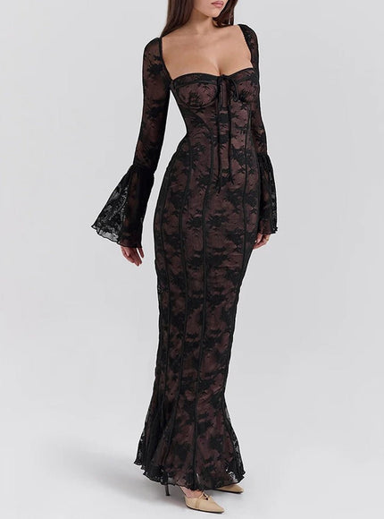 Addilyn Backless Bodycon Maxi Dress - Fashion Pov