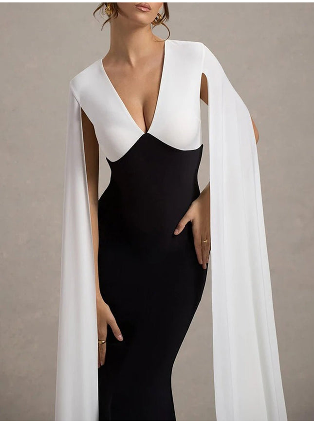 Addy Backless Bodycon Maxi Dress - Fashion Pov