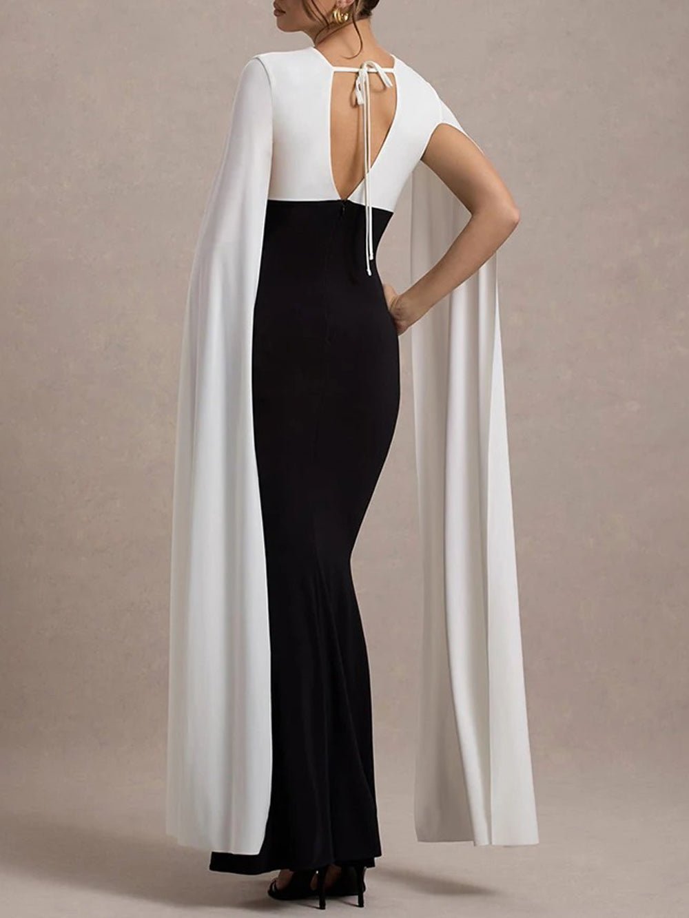 Addy Backless Bodycon Maxi Dress - Fashion Pov