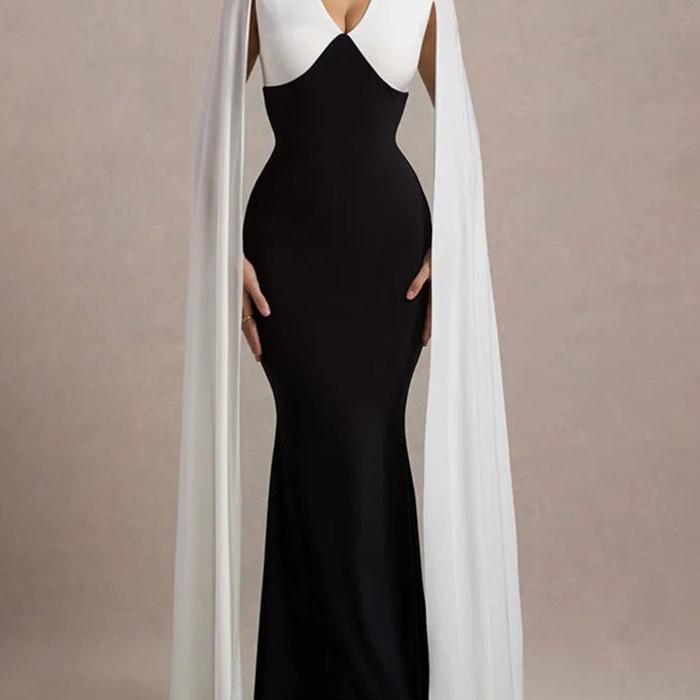 Addy Backless Bodycon Maxi Dress - Fashion Pov