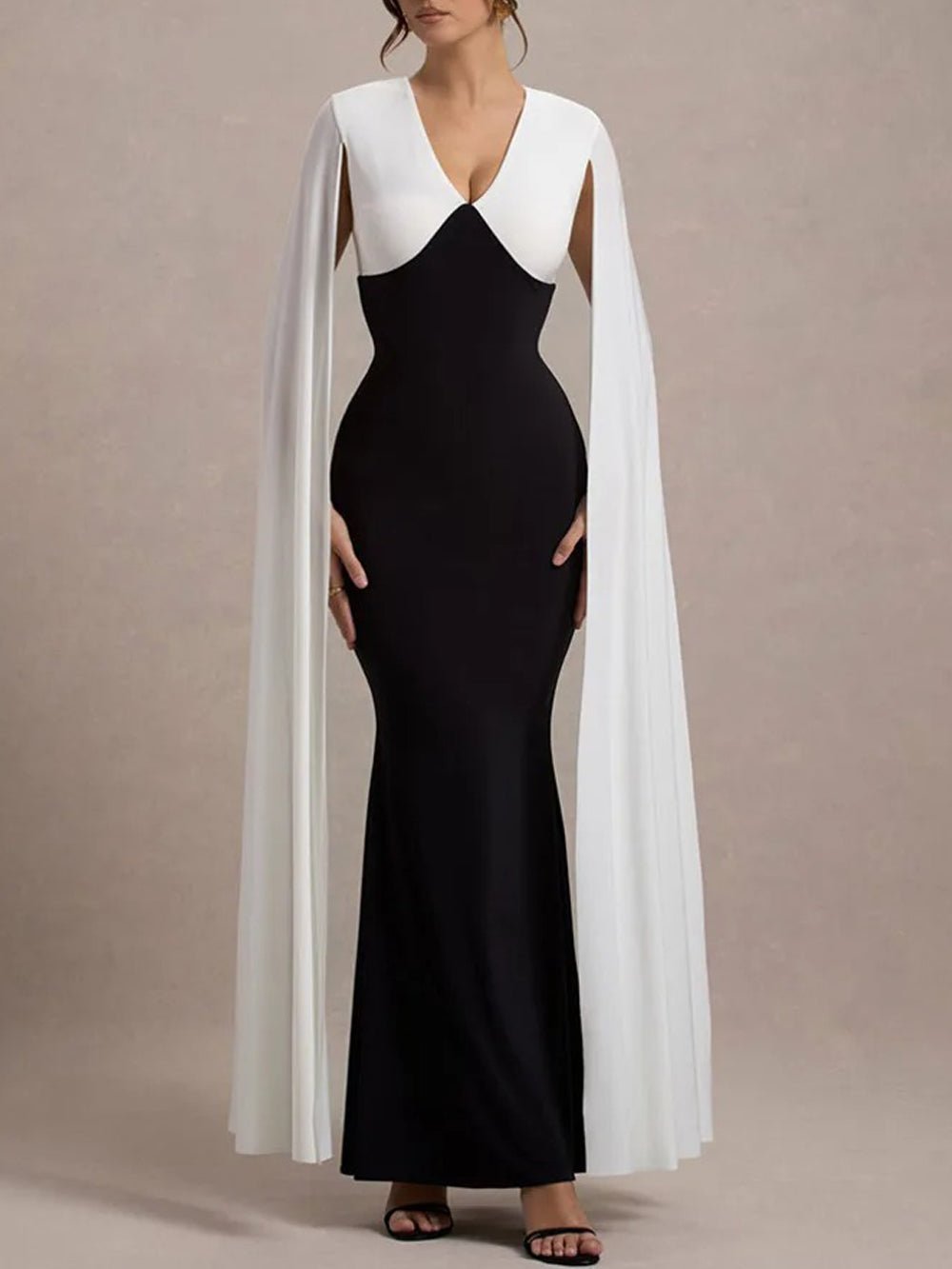 Addy Backless Bodycon Maxi Dress - Fashion Pov