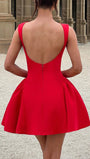Adelaine Backless Bodycon Mini Dress - Fashion Pov