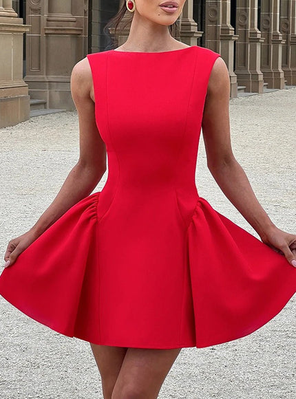 Adelaine Backless Bodycon Mini Dress - Fashion Pov
