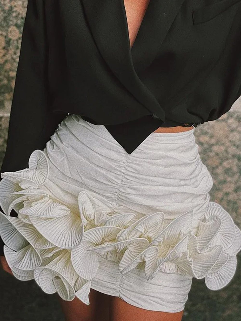 Aditi Floral Mini Skirt - Fashion Pov