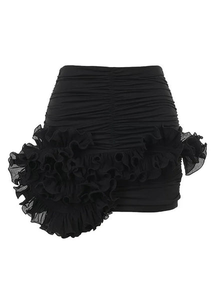 Aditi Floral Mini Skirt - Fashion Pov
