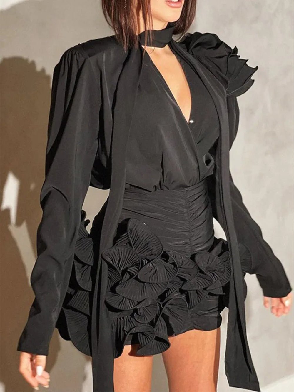 Aditi Floral Mini Skirt - Fashion Pov