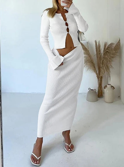 Aditri Skirt & Shirt Set - Fashion Pov