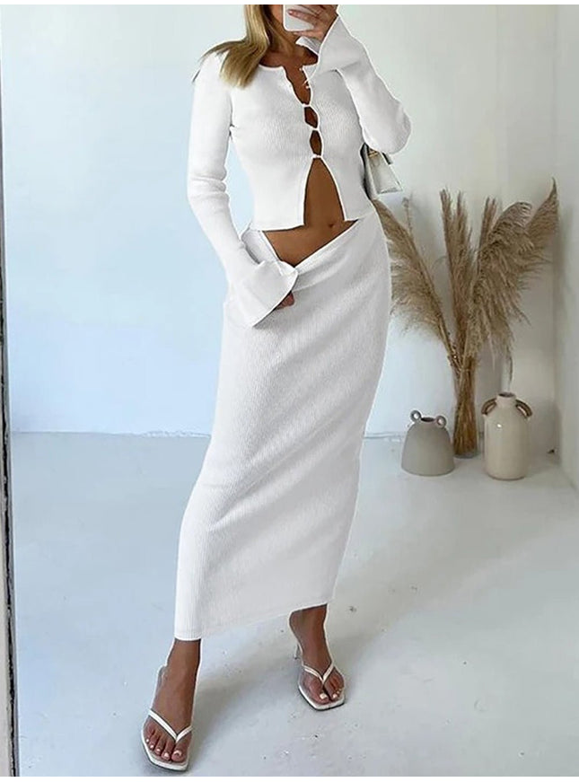 Aditri Skirt & Shirt Set - Fashion Pov