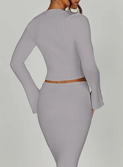 Aditri Skirt & Shirt Set - Fashion Pov