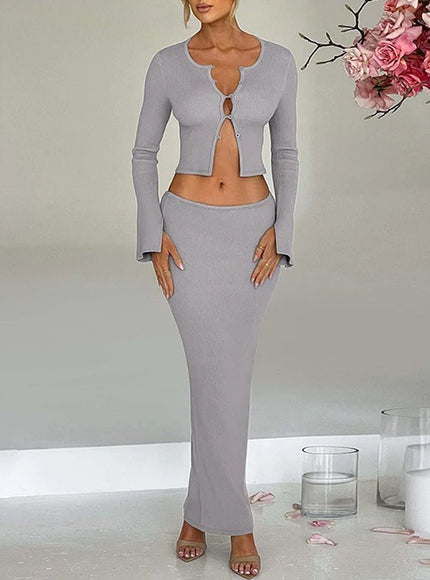 Aditri Skirt & Shirt Set - Fashion Pov