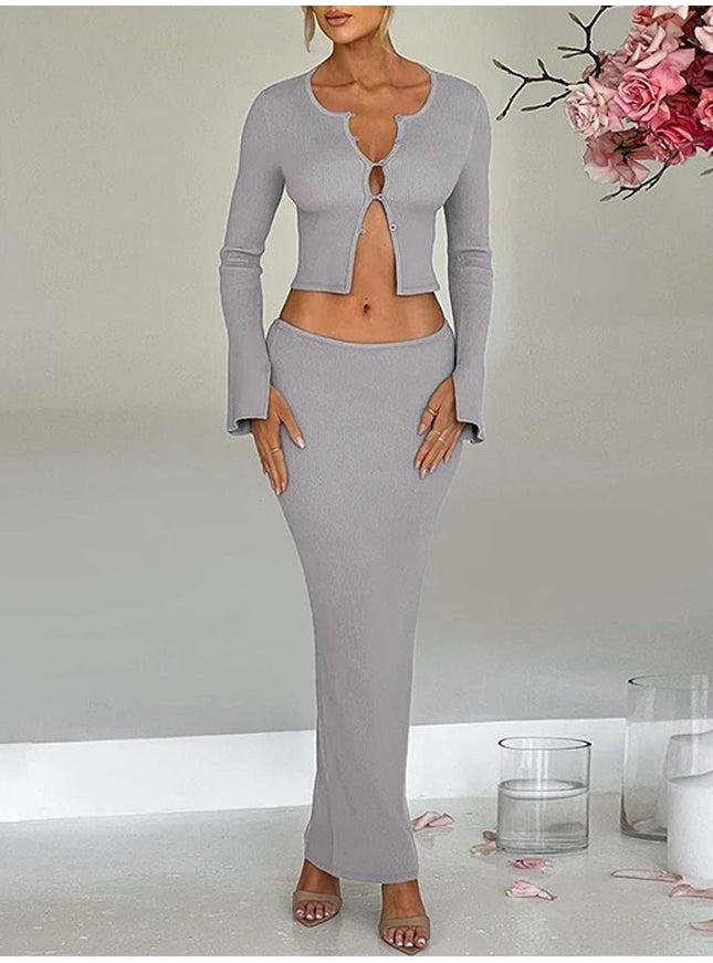 Aditri Skirt & Shirt Set - Fashion Pov