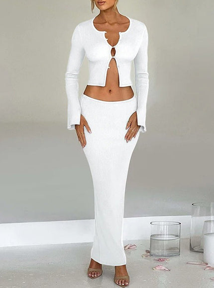 Aditri Skirt & Shirt Set - Fashion Pov