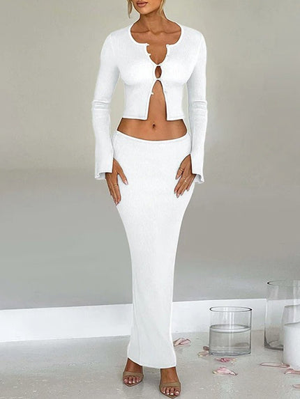 Aditri Skirt & Shirt Set - Fashion Pov