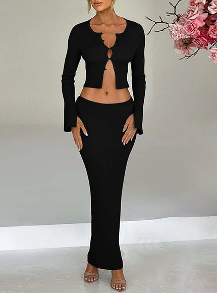 Aditri Skirt & Shirt Set - Fashion Pov