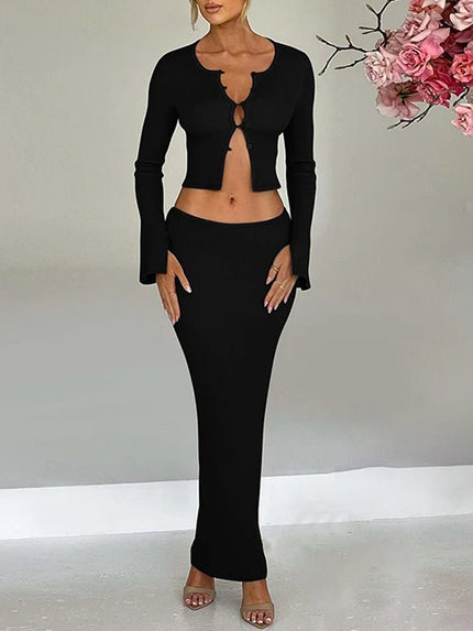 Aditri Skirt & Shirt Set - Fashion Pov