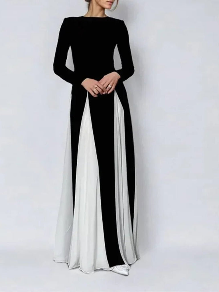 Adrielle Long Sleeve Maxi Dress - Fashion Pov