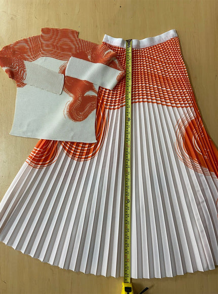 Adunola Pullover Skirt & Shirt Set - Fashion Pov