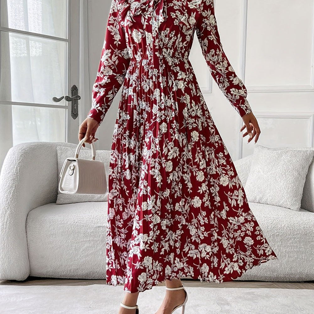 Alaia Long Sleeve Midi Dress - Fashion Pov