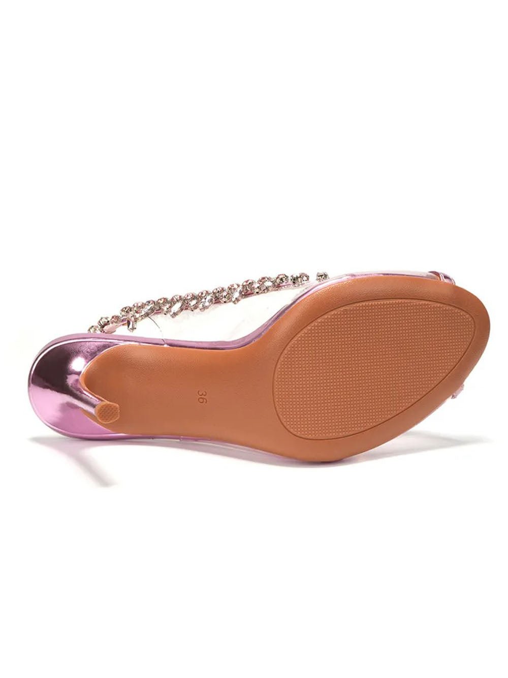 Alani Crystal Tassel High heel Shoe - Fashion Pov