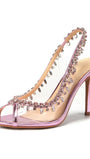 Alani Crystal Tassel High heel Shoe - Fashion Pov