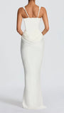 Alessia Draped Cowl Maxi Dress - Fashion Pov