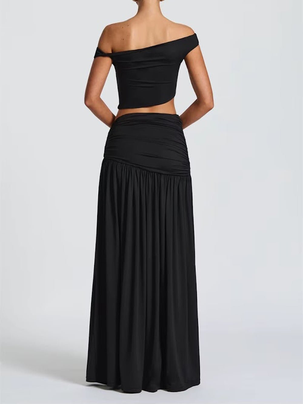 Alessia Off Shoulder Skirt Set - Fashion Pov